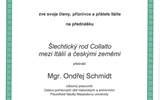 Přednáška - pobočný spolek Jihomoravský